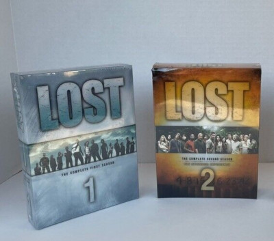 LOST: the Complete First & Second Season DVD Sets - SEALED