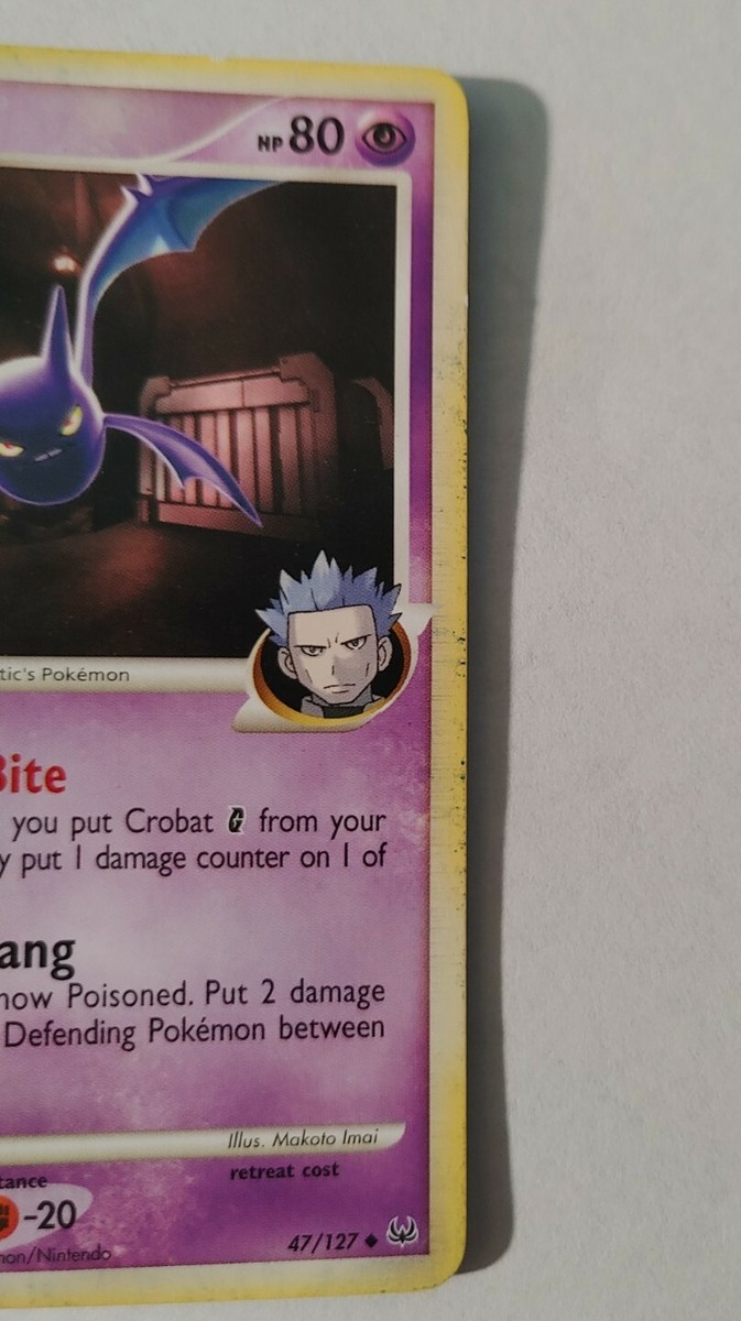 Crobat G 47/127 Platinum Pokemon Card 2009 | eBay