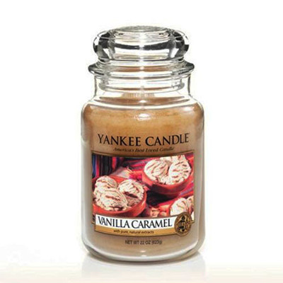 Yankee candle vanilla caramel 22oz (609032132392)
