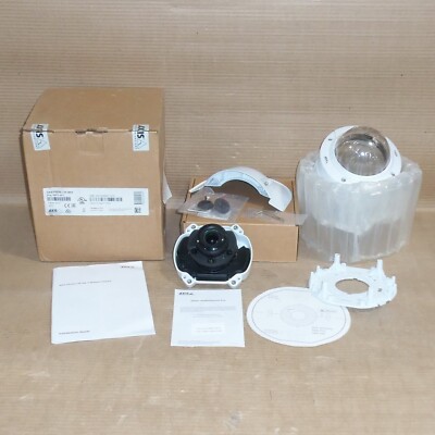 NEW AXIS 0955-001 P3225-LVE MKII NETWORK DOME CAMERA INDOOR OUTDOOR SECURITY