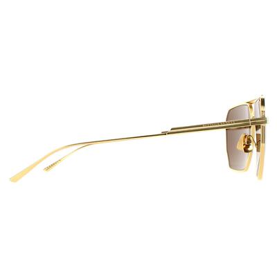 Bottega Veneta Sunglasses BV1012S 003 Gold Brown | eBay display picture 1