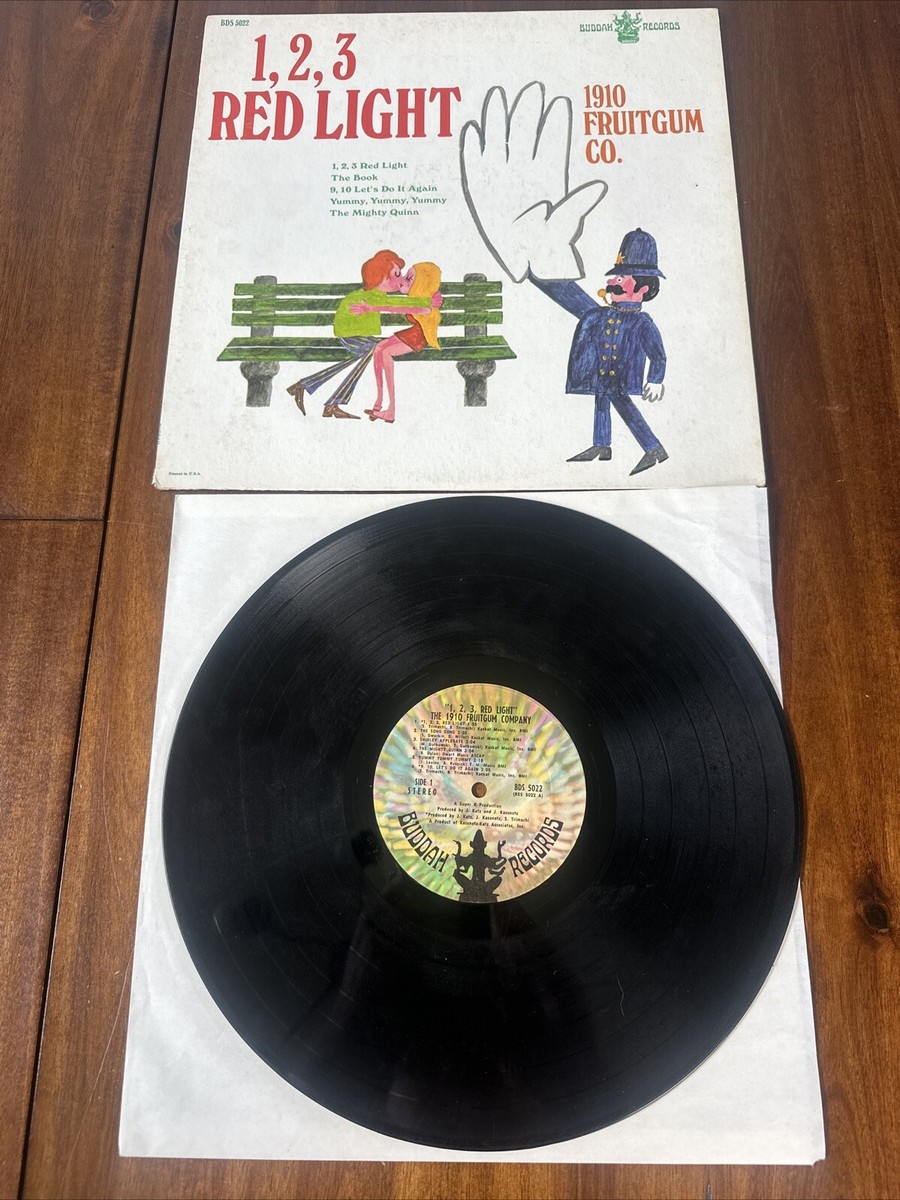 1 2 3 Red Light by 1910 FruitGum Co (Vinyl Record) Buddah 1 2 3 Red Light by 1910 FruitGum Co (Vinyl Record) Buddah