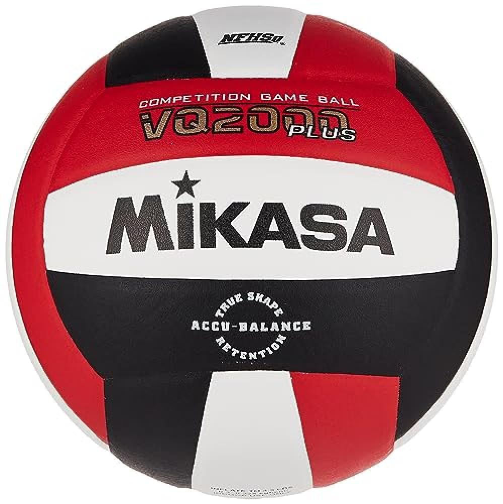 (TG. Taglia unica) Mikasa VQ2000 Micro Cell Volleyball, Unisex, VQ2000-CAN, Red/