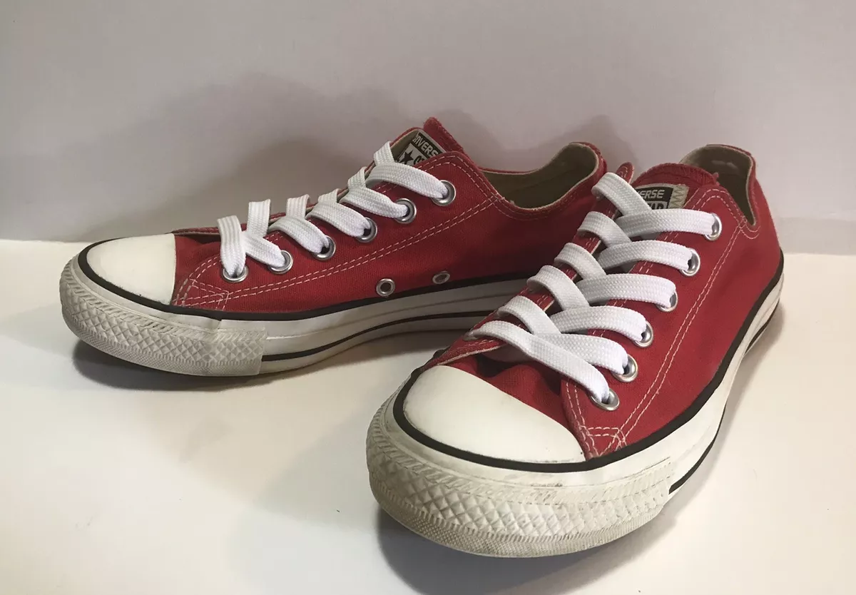 Converse Chuck Taylor All Star Low Top Red Men s 5 Women s 7