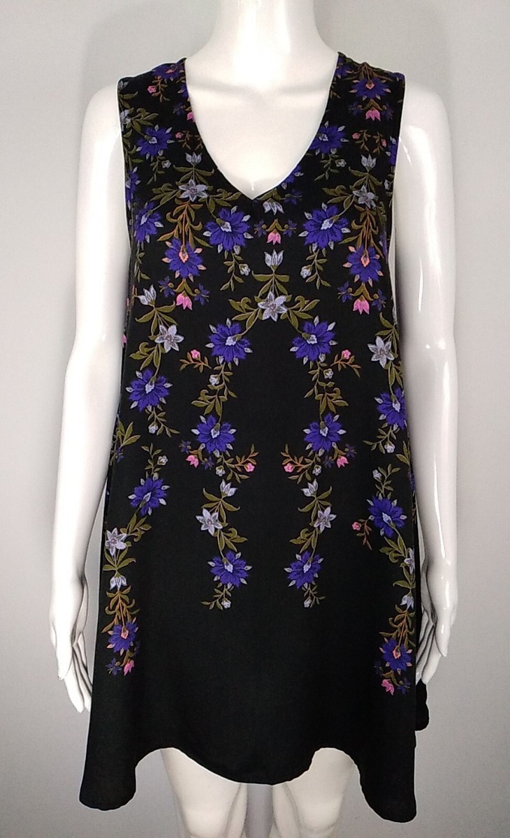 urban outfitters purple floral dress UO Lenny Lilac Floral Print Mini Dress
