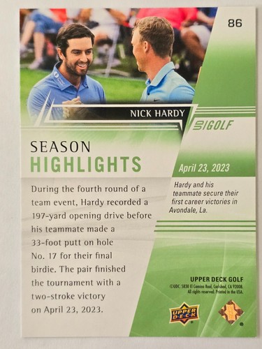 2024 Upper Deck Golf Base--You pick...Complete Your Set! - Bild 82 von 96