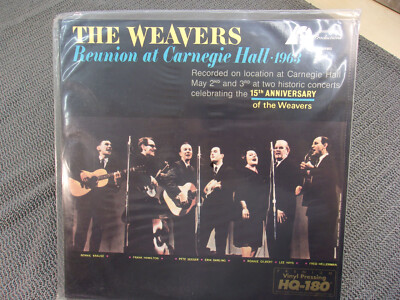 The Weavers-Reunion at Carnegie Hall-1963, audiophile Vinyl LP, NEU, ungeöffnet!