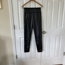 Faux L. Leather Skinny Pants High Waist Push Up Butt Lifter Stretch Leggings USA