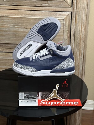 DS Brand New Air Jordan Retro Georgetown (2021) (GS) Sz-7Y