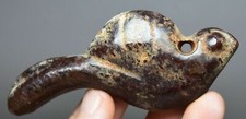 9cm China Hongshan Culture Old Jade  Asuka Fly Bird Birds Amulet Pendant