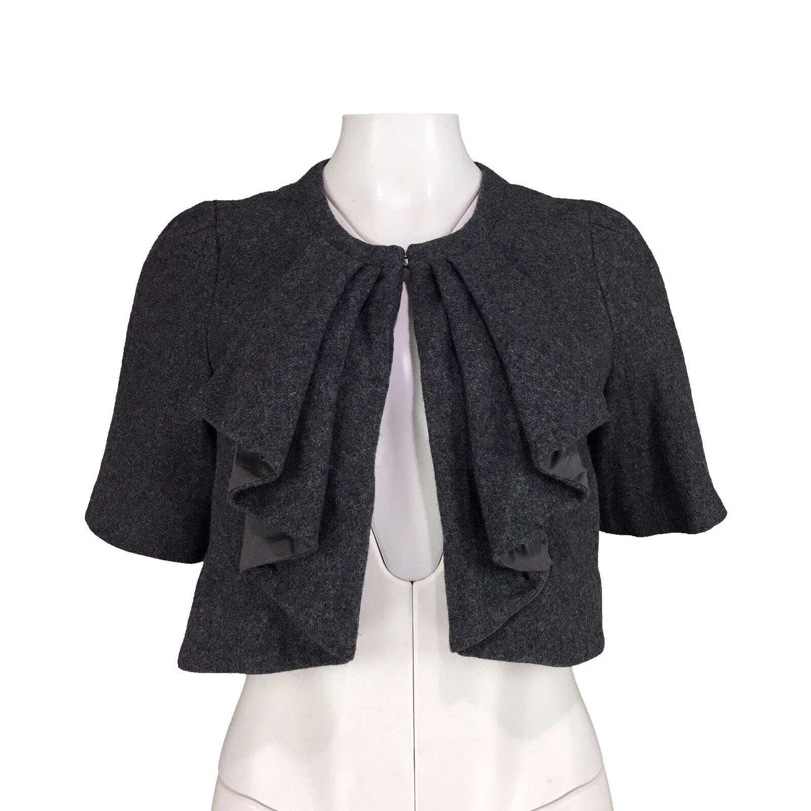 Elevenses Casual abrigos, chaquetas y chalecos sólido para De mujer