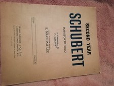 Schubert, Pianoforte Solo 19 Kompositionen Vintage