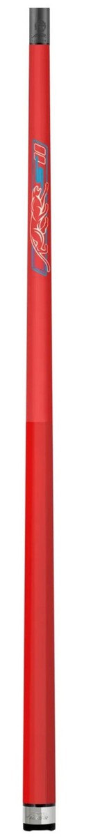 Predator SPORT 2 Matte Red NO WRAP Playing Cue Revo 12.9mm