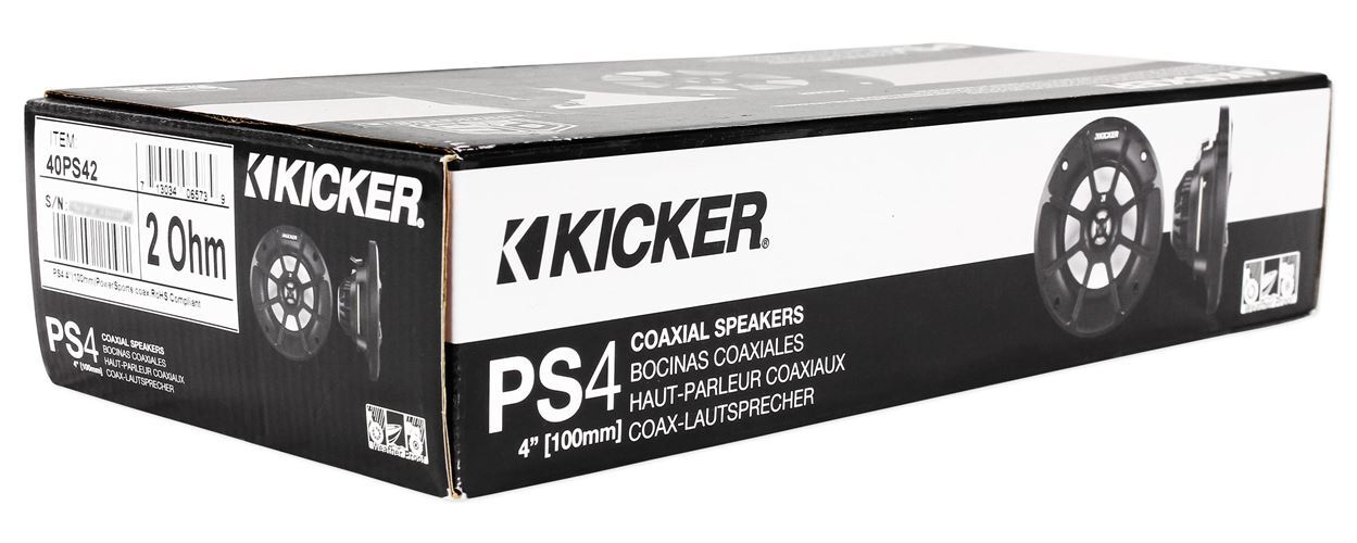Колонки Kicker 40PS42 с 4 перекладинами для мотоцикловATVUTVтележек