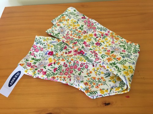 Old Navy Toddler Girl Cream Flower 