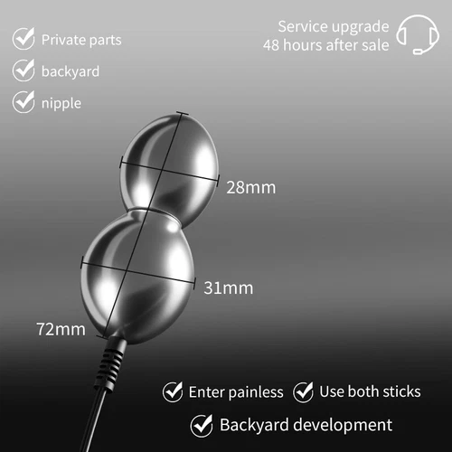 Electric Electro Metal Open Plug Speculum E-stim Spreader Dilator Device Men Toy - Picture 3 of 22