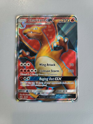 Pokemon Card Charizard GX PROMO SM60 Reverse Holofoil 2017 | eBay