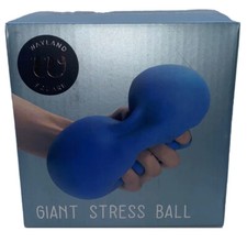 Giant Blue Stress Ball - Super Soft 6 Inch Squeeze It Reduce Stress Anxiety New