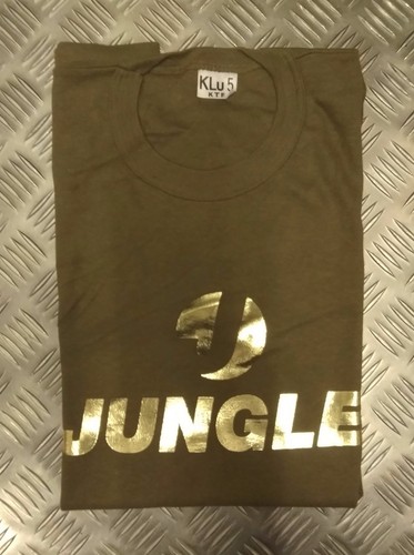 Genuine Military Issue KL Cotton T-Shirt Printed Front Jungle Bling Unisex Fit - Picture 4 of 5