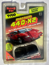 NEW MOC Tyco Magnum 440-X2 Maximum Heat Black Dodge Viper HO Scale Slot Car