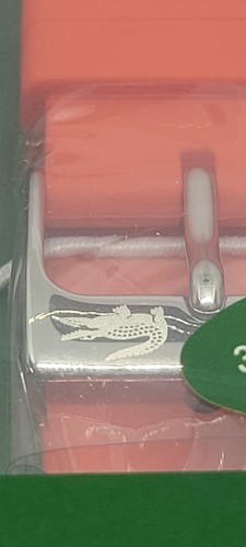 Lacoste Watch Band Red Apple Compatible 38-40mm NIB ORG $75 NEW!🔥 BEAUTIFUL 🔥 - Zdjęcie 9 z 14