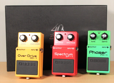 BOSS Box-40 40th Anniversary Box Set PH-1 OD-1 SP-1 Guitar BOSS Box-40 40th Anniversary Box Set PH-1 OD-1 SP-1 Guitar