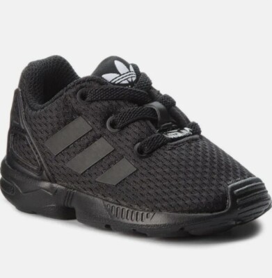 ADIDAS 0RIGINALS BLACK ZX FLUX BB9119 BABY TODDLER
