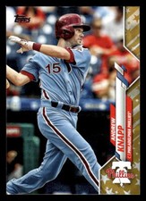 2020 Topps #662 Andrew Knapp Gold Star Variation
