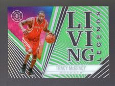 2020-21 ILLUSIONS LIVING LEGENDS EMERALD #6 TRACY McGRADY HOUSTON ROCKETS