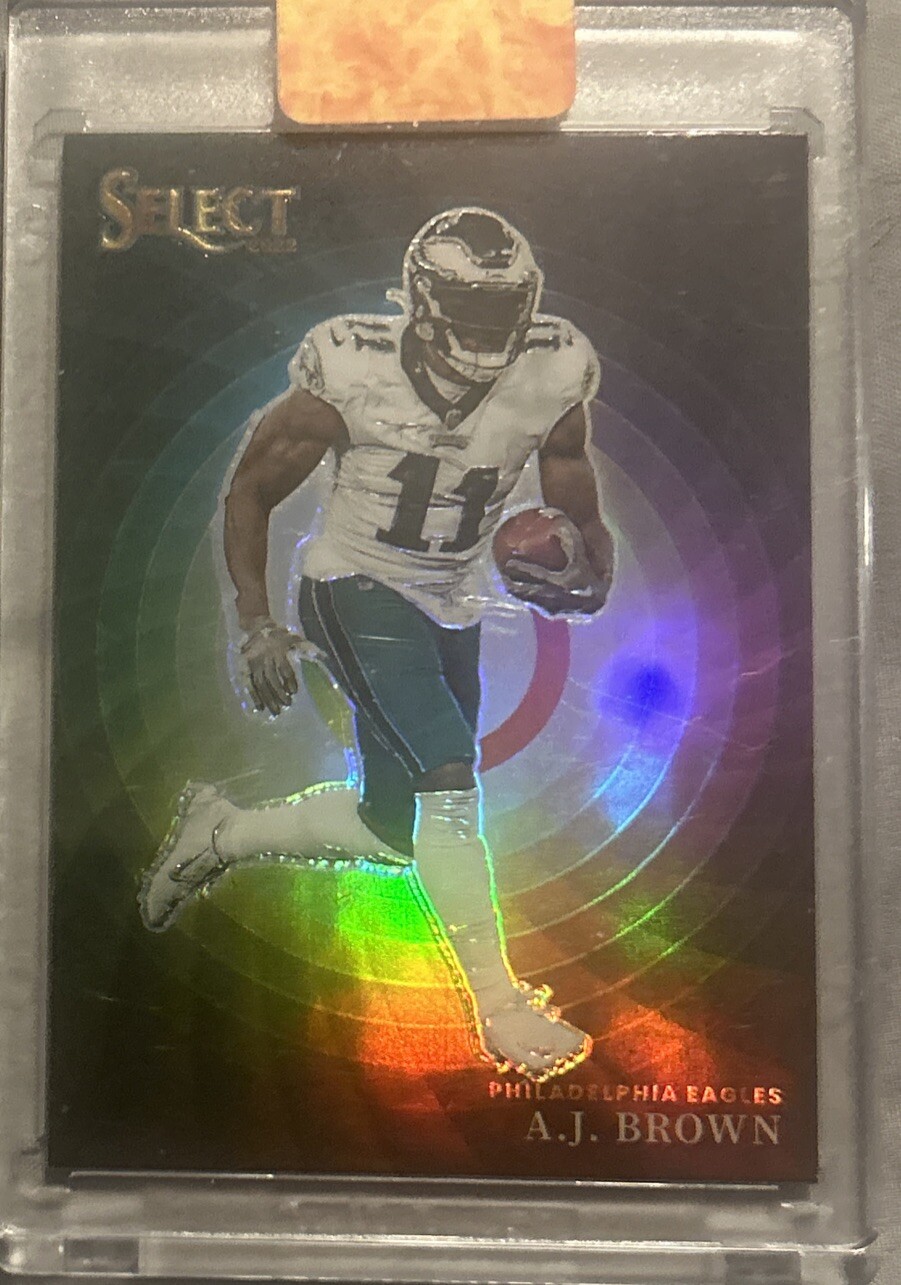 2022 Panini Select AJ Brown Color Wheel Case Hit SSP 🔥🔥 CW-11 Eagles