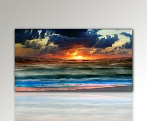 Designbilder Wandbild Sturm Modern Zeitlos Wohnzimmer Schones Bild 130x70cm Ebay