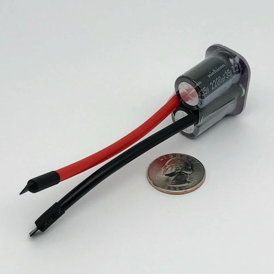 ATOMIC ESC Cap Pack 3-8S / 4,100uF Minimum / 35V / 8S Capable / Made in the USA - Image 3 of 4