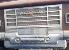 Speaker Grill Radio Delete 1949 Plymouth Chrysler Dodge Mopar Desoto 49 50 1950 Speaker Grill Radio Delete 1949 Plymouth Chrysler Dodge Mopar Desoto 49 50 1950