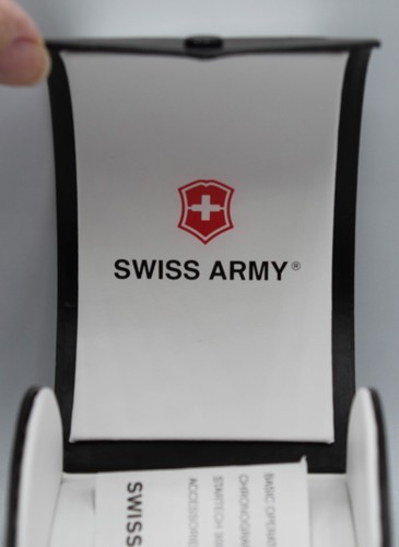 Victorinox Swiss Army Wristwatch Metal Display Storage Case & Box Only-NO WATCH - Picture 13 of 13