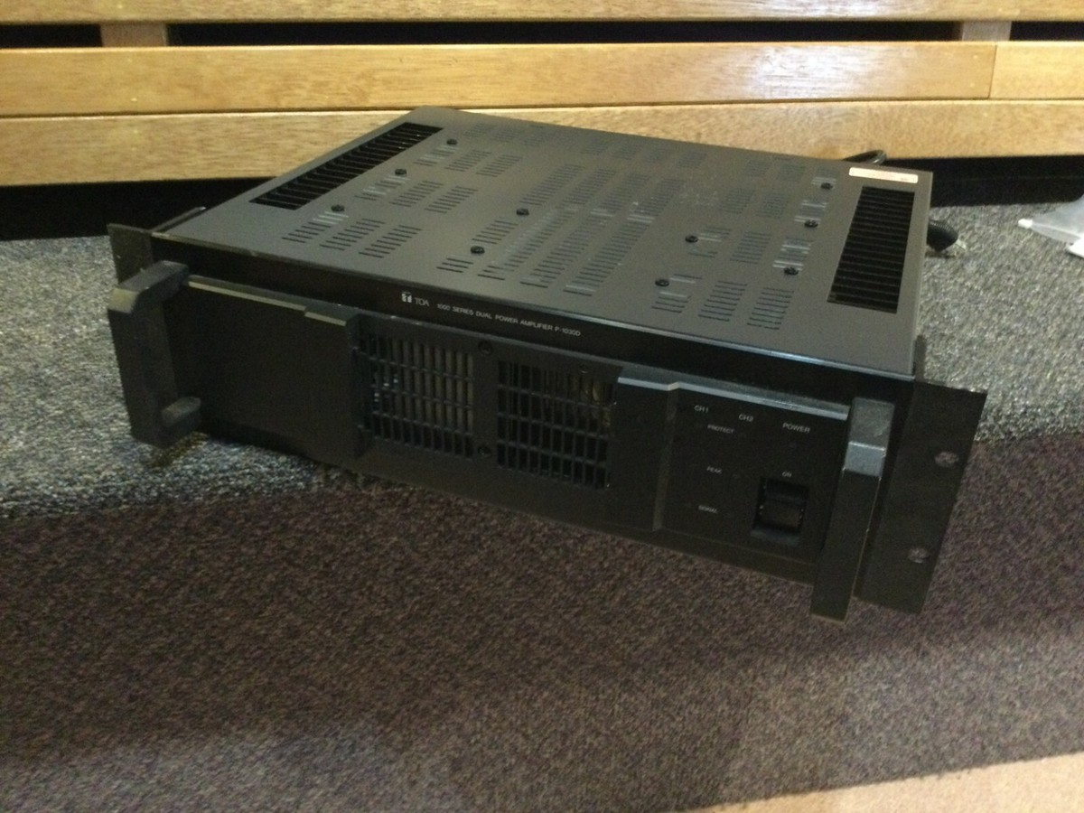 PAサウンドのメーカーTOA P-1030D パワーアンプ TOA P-1030D トーア 業務用 2ch パワーアンプ -j723 : GrunSound