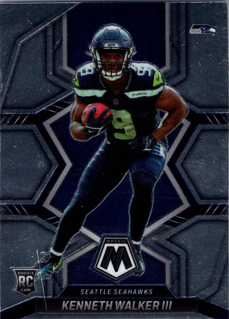 2022 Panini Mosaic #308 Kenneth Walker III RC Seattle Seahawks