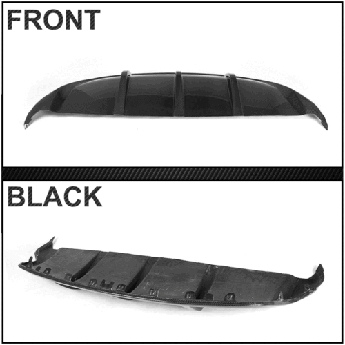 Carbon Diffusor für BMW X6 E71 08-14 Heckdiffusor Stoßstange Spoiler Heckansatz - Bild 12 von 13