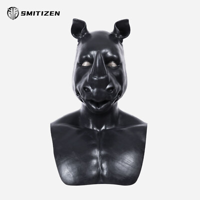 Smitizen スカンクマスク　ケモノ　シリコン skunk-mask_02.jpg