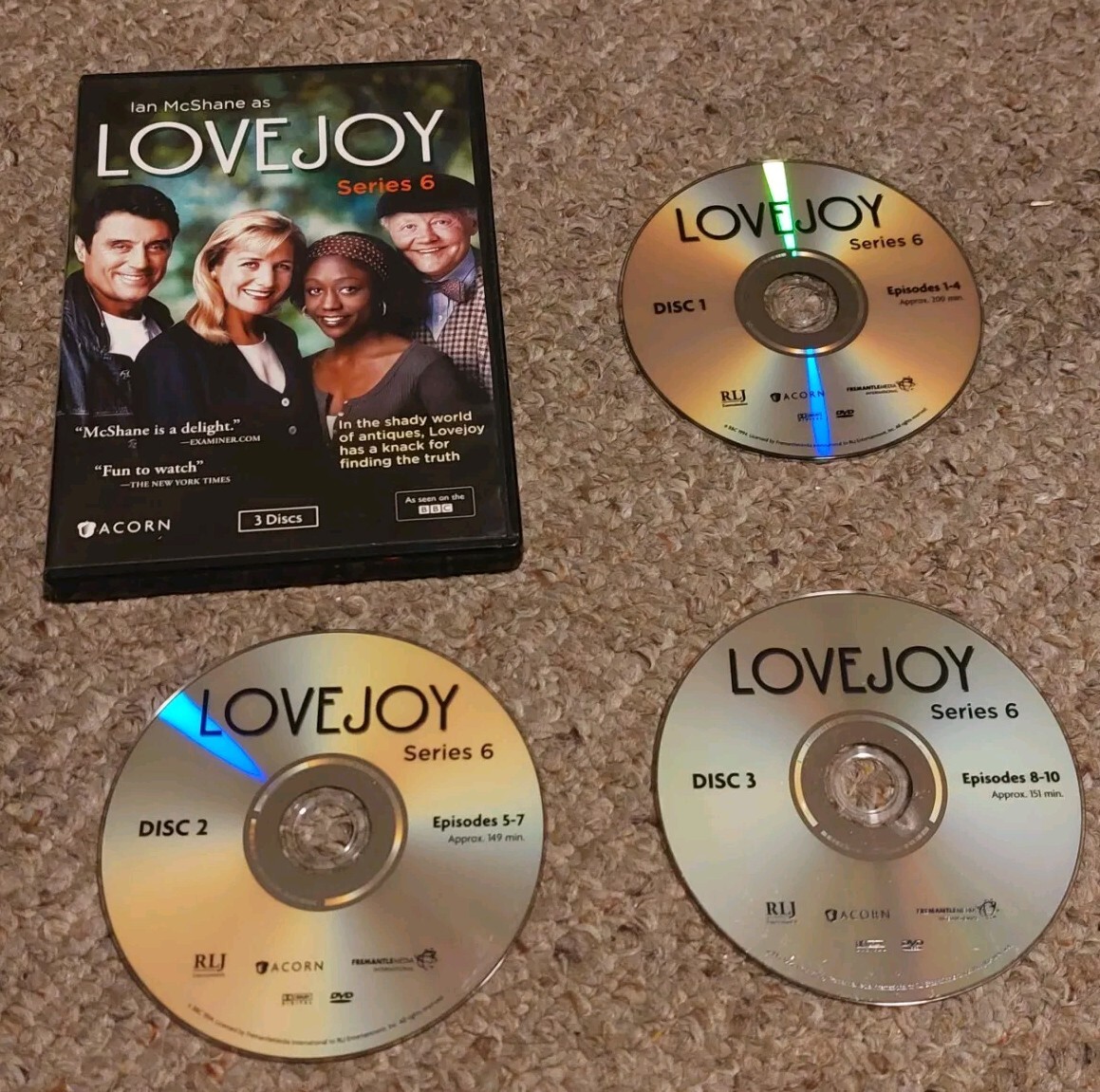 LOVEJOY DVD 