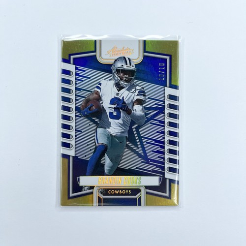 2023 Panini Absolute #98 Brandin Cooks Gold Parallel #/10