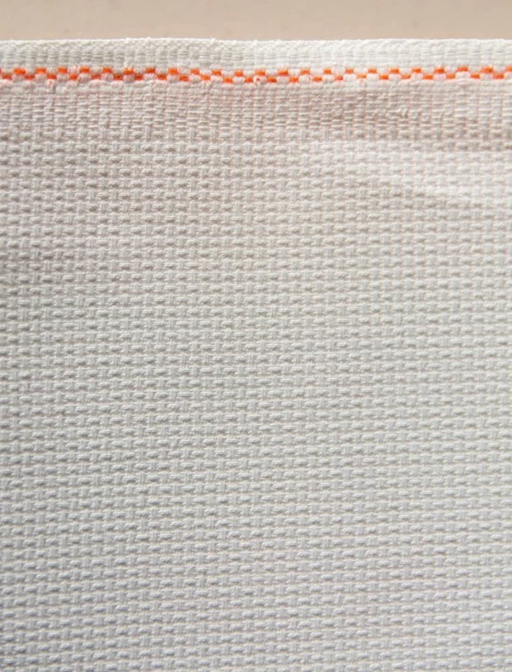 Zweigart White 14 Count Aida (Multiple Sizes Available)