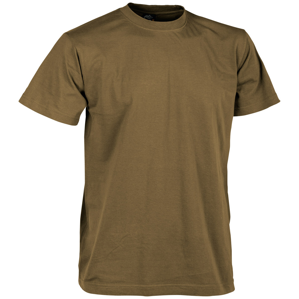 Helikon-Tex US Brown T-Shirt – Men's Basic Tee, Size Small (Chest 35"-38") - View #12