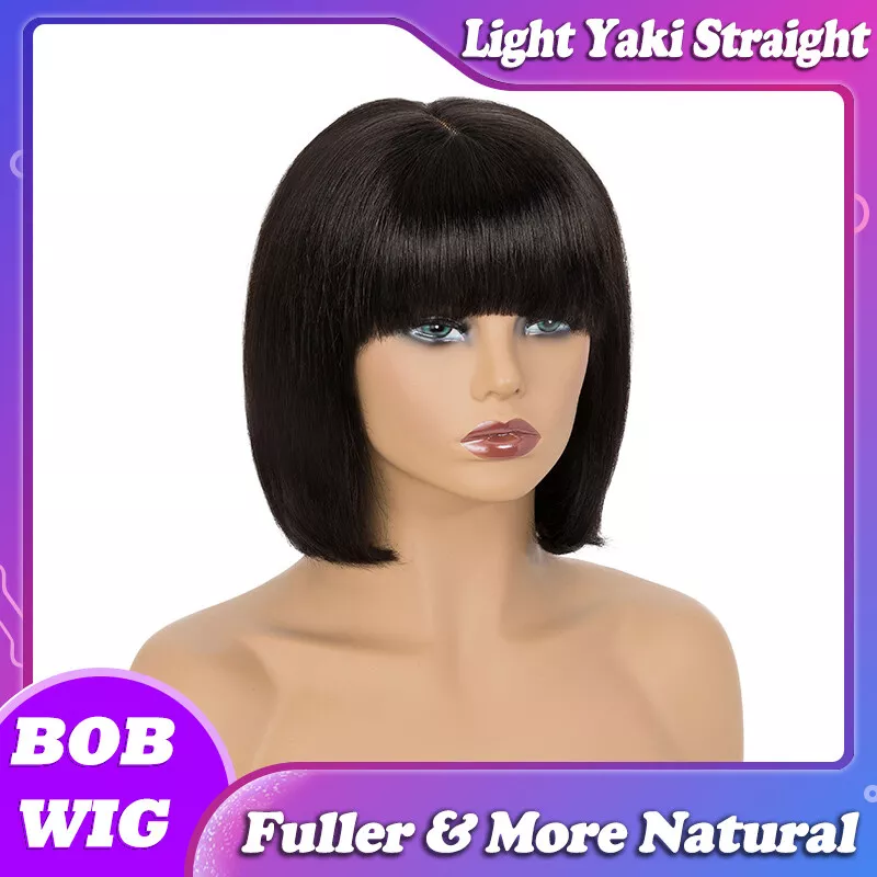 African american bob cut cheap wigs