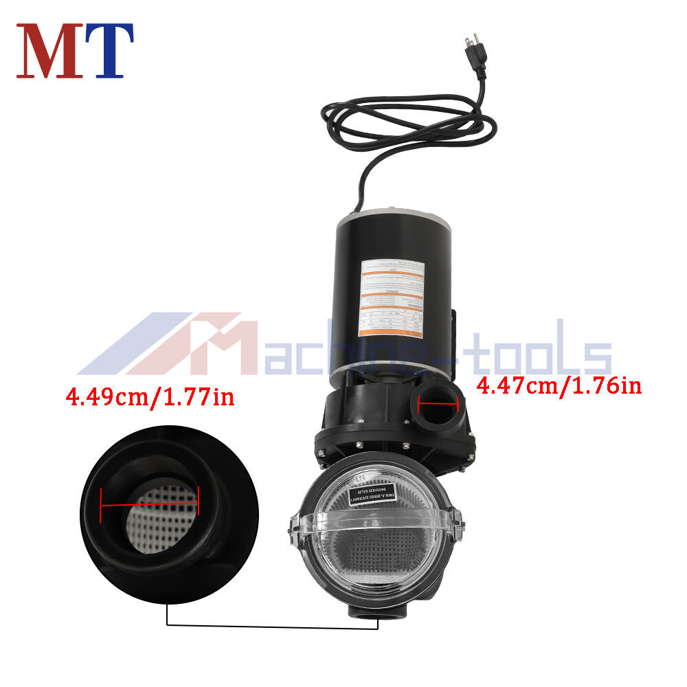 For Hayward W3SP1580X15 Pool Equipment On-Ground Swimming Pool Pump 115V 1.5HP