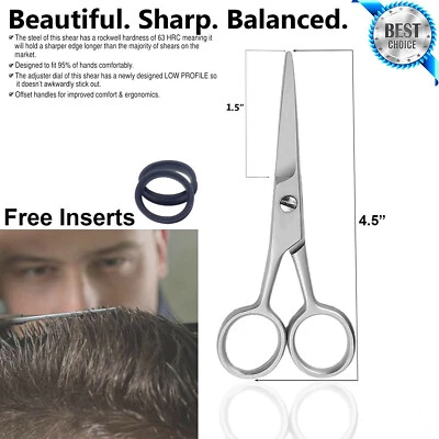YNR 4.5 Hair Cutting Thinning Scissors Shears Barber Salon Hairdressing Light Weight