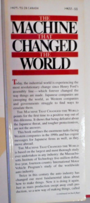 The Machine That Changed the World by James P. Womack etc. 1990