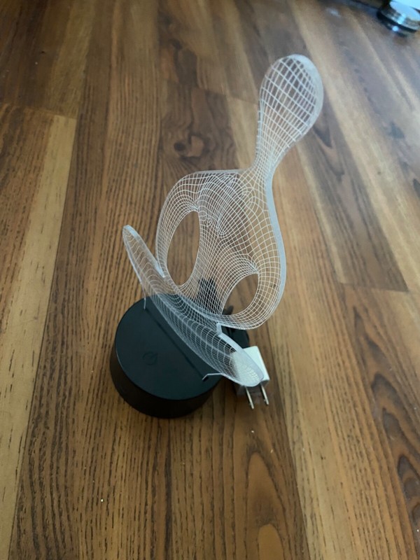 Lampeez 3-D Lamp Yoga F8-3078