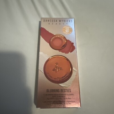 DANESSA MYRICKS - BLURRING BESTIES - BLURRING BALM POWDER FLUSHED -ROSE N BRUNCH