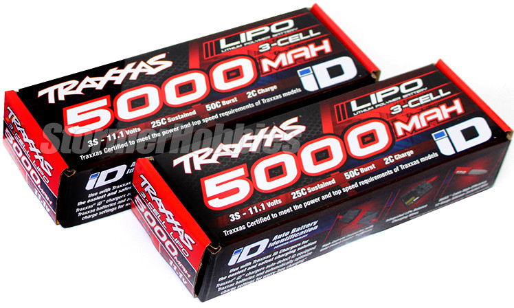 ◉Traxxas◉5,000 リポ LIPOバッテリー　① 2 NEWEST VERSION Traxxas 5000mAh LiPo 11.1V 3-cell 25C