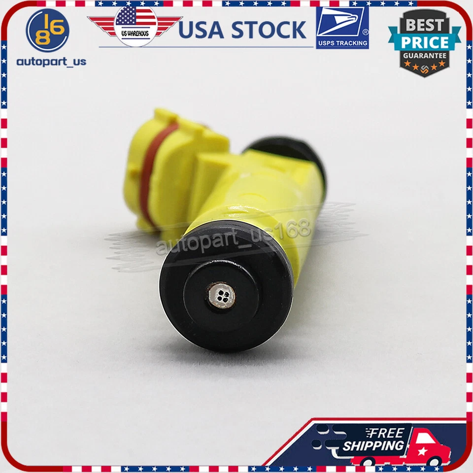 Комплект из 4 топливных форсунок для Mazda RX-7 RX-8 Miata 13B-MSP N3H313250A 195500-4450 - Изображение 2 из 4